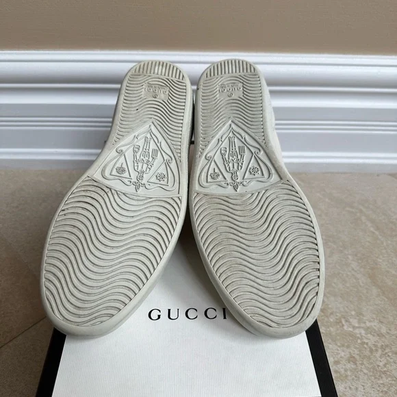 AUTHENTIC Gucci Ace Sneaker with Gucci Stripe - Picture 9 of 14